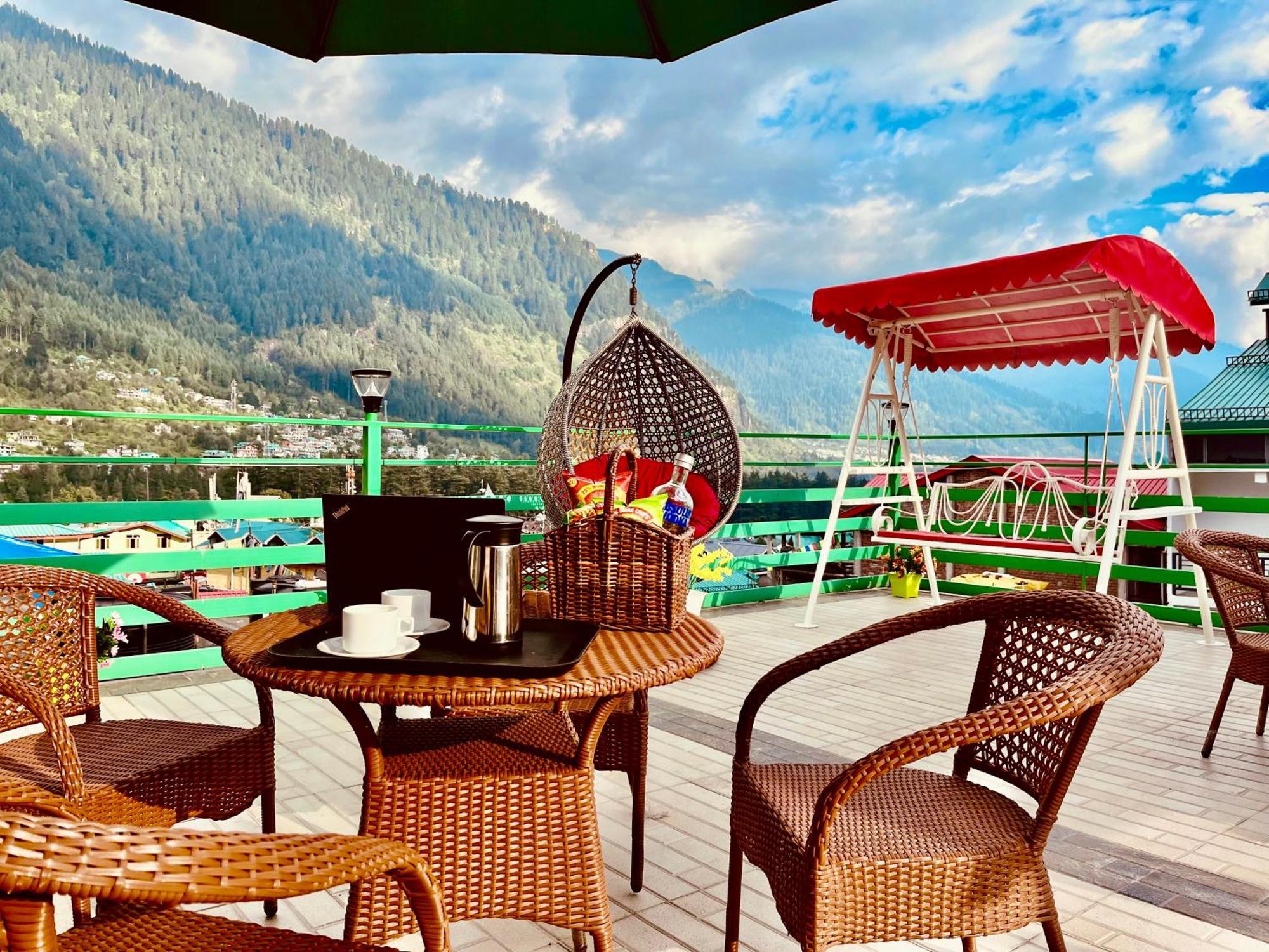 Tata Vista Resort Mall Road Manali - Centrally Heated & Air Cooled Exteriér fotografie